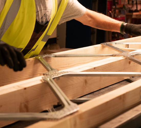 Floor Joists in warehouse