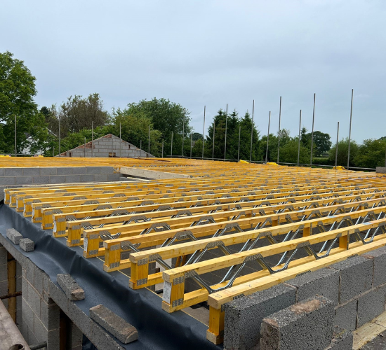 Floor Joists Installed