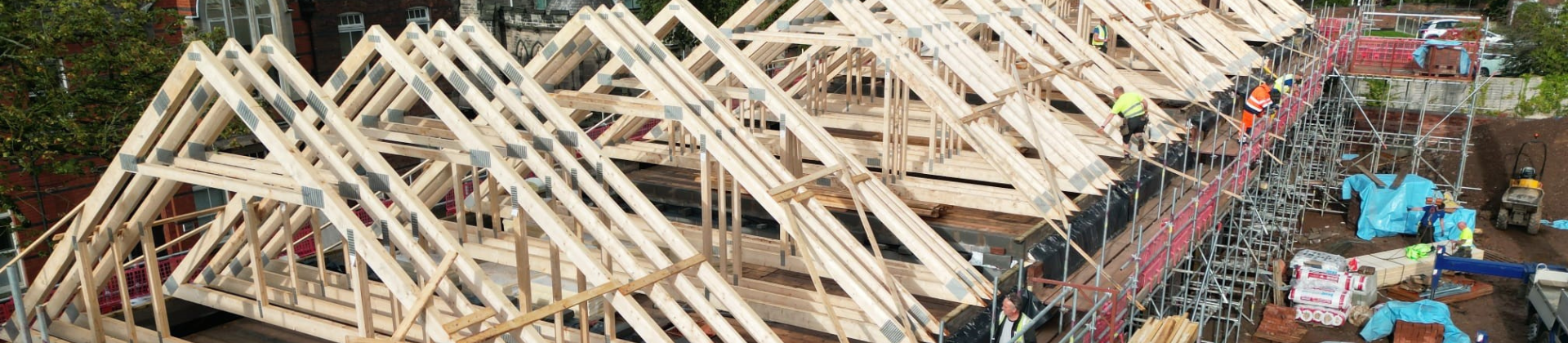 Roof Trusses - Customer - Banner