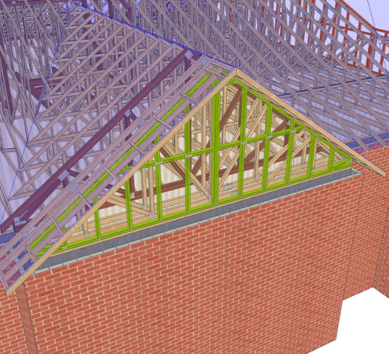 Roof Trusses Diagram